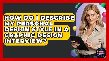 How Do I Describe My Personal Design Style In A Graphic Design Interview? - Graphic Design Nerd