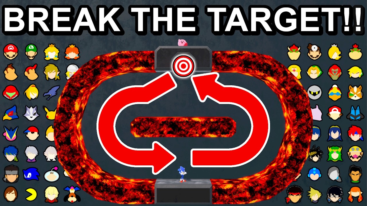 Who Can Break The Target And Go Back ? - Super Smash Bros. Ultimate ...