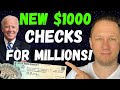 $1,000+ CHECKS COMING TO MILLIONS! Fourth Stimulus Package Update  & Daily News + Stock Market