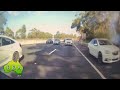 BAD Driving Australia - Not what the breakdown lane is for! M1