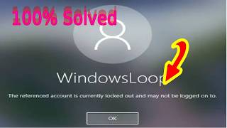FIX ERROR - THE REFERENCED ACCOUNT IS CURRENTLY LOCKED OUT AND MAY NOT BE LOGGED ON TO, WINDOWS 11.