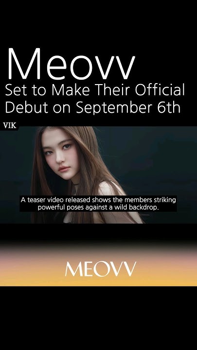 Meovv(미야오) Set to Make Their Official Debut on September 6th - YouTube