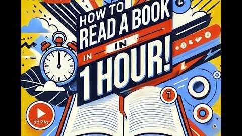How to read a book in an hour?