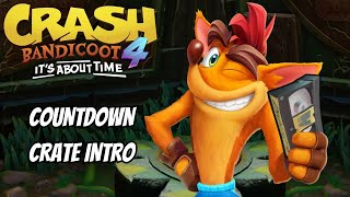 Crash Bandicoot 4: It's About Time | Flashback Tapes - Countdown Crate Intro