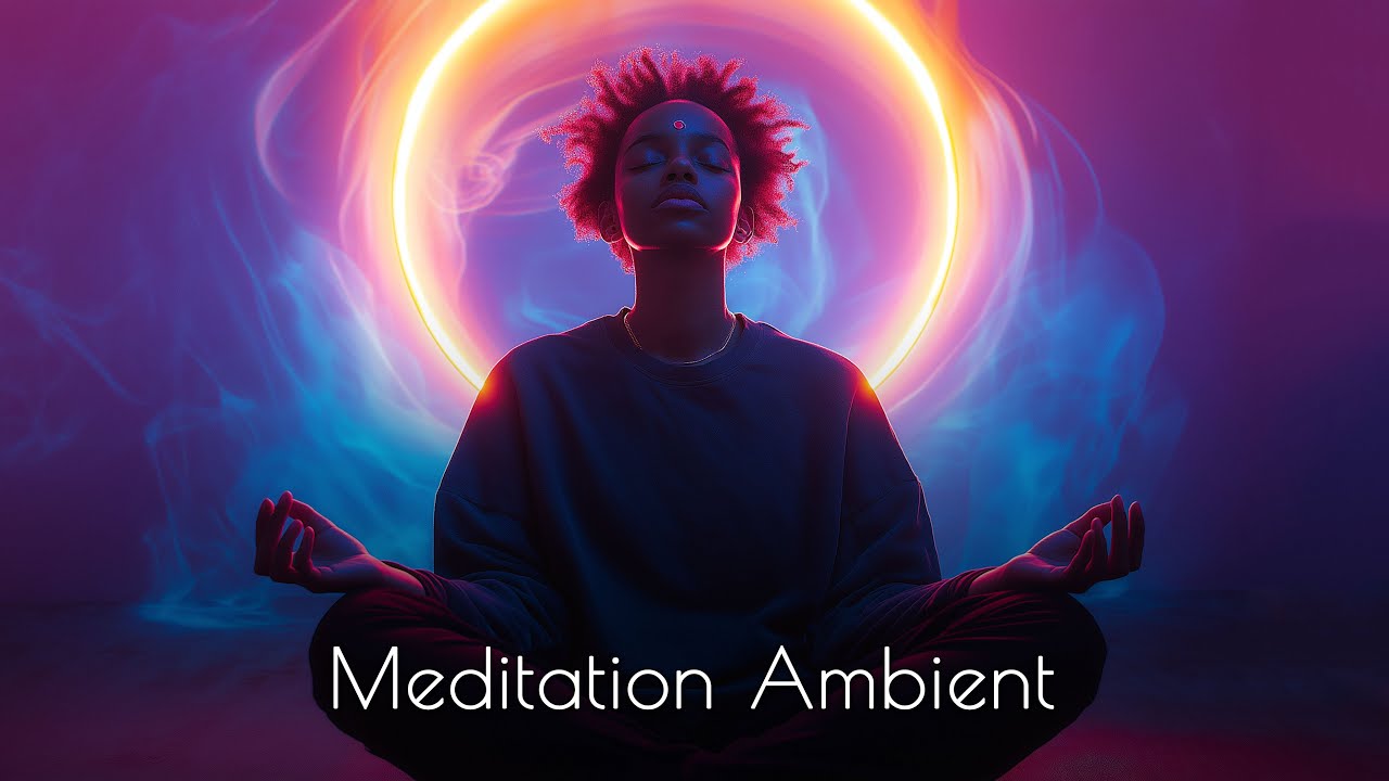 AURA: Ambient Harmony – Meditating Spirit in a Luminous Sanctuary