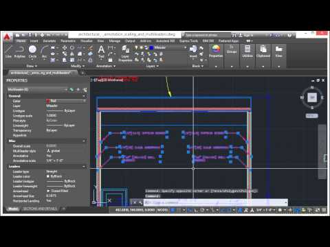 AutoCAD 2015 Training Video Tutorial 06 15 Object Properties