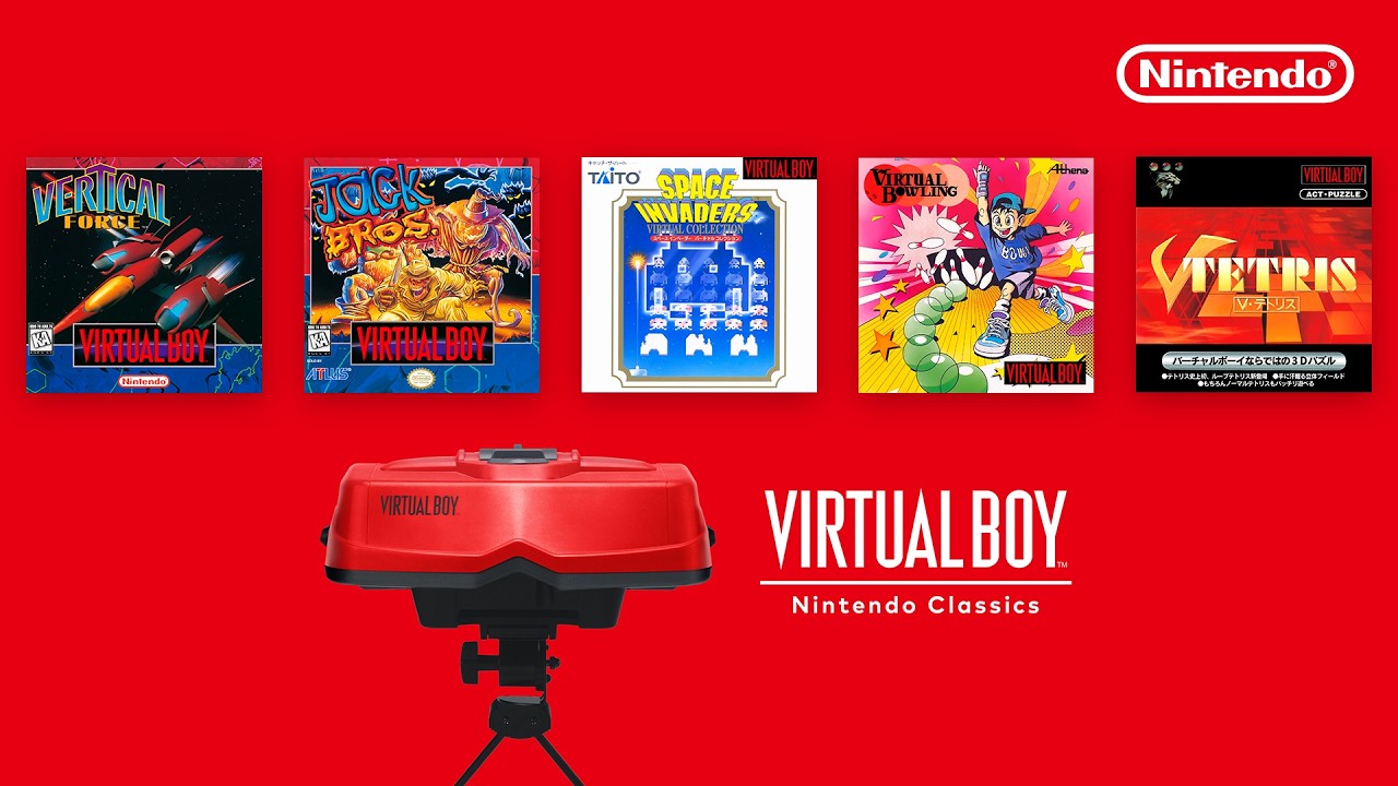 Experience these Virtual Boy games with Nintendo Classics