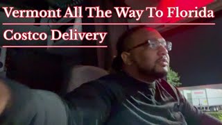 VT to FL Costco Delivery | Finally Out Of The Snow… For A Little Bit 🤦🏽‍♂️
