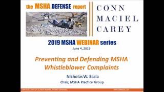 Preventing and Defending MSHA Whistleblower Claims