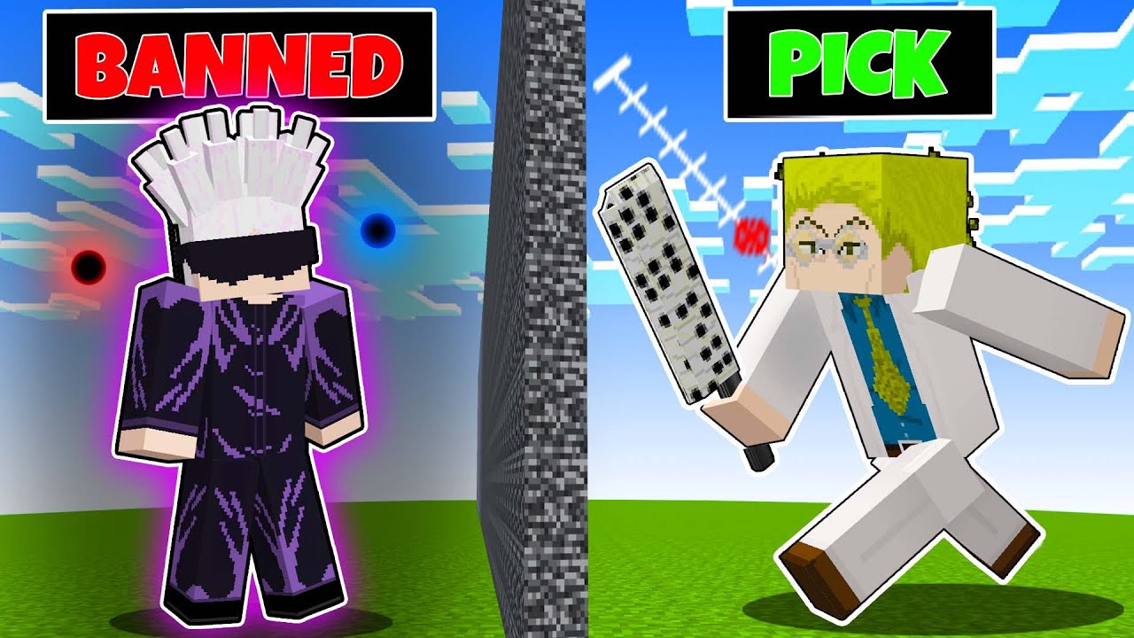 Ban a Jujutsu Kaisen Mob, Pick One, Then MOB BATTLE!