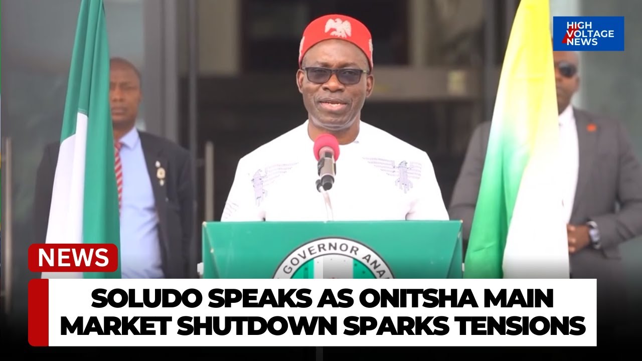 Срочная новость: Солудо выступил с заявлением после того, как закрытие главного рынка Оничи вызва...