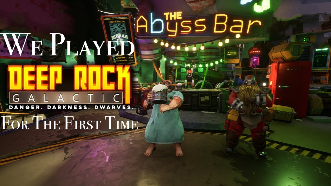 We Played Deep Rock Galactic For The First Time
