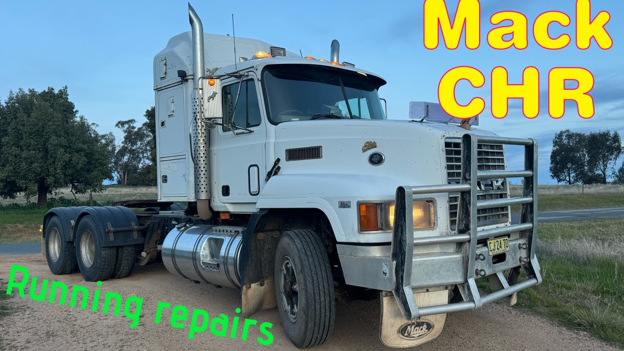 Mack CHR подготовили автомобиль для выставки грузовиков в Уинтоне