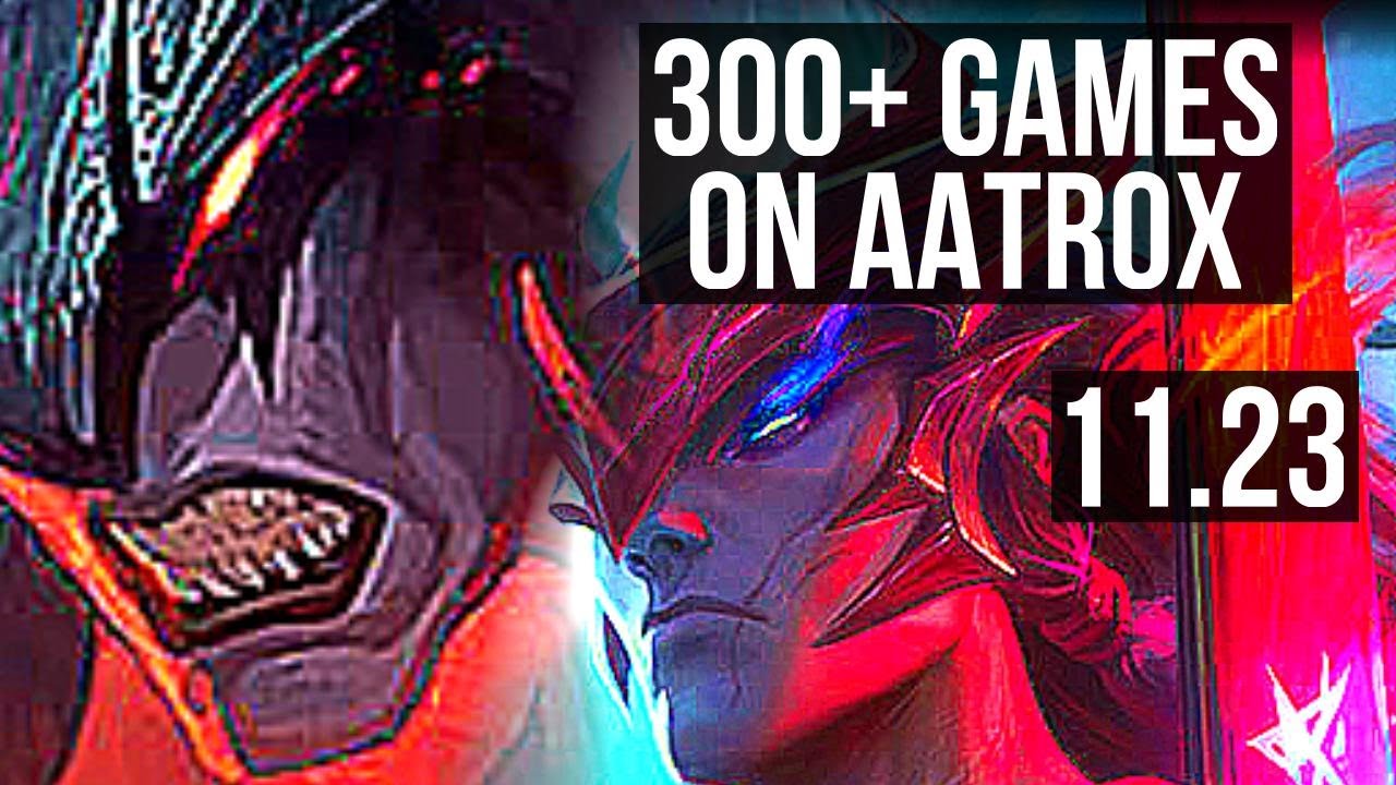 AATROX vs YONE (TOP) | 4/1/5, 300+ games | KR Grandmaster | 11.23