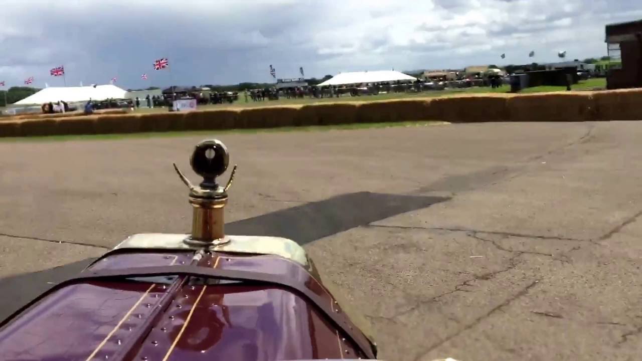Flywheel Festival lap in a 1916 Ford speedster