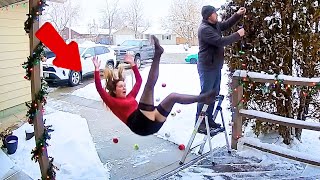 BEST CHRISTMAS FAILS of 2025! 🎄Funny Holiday Videos Caught on Camera