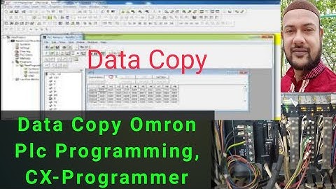 Data Copy Omron Plc Programming, CX-Programmer