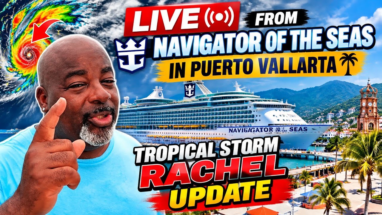 TJsDestinations is live from Puerto Vallarta | Tropical Storm Rachel Is Coming