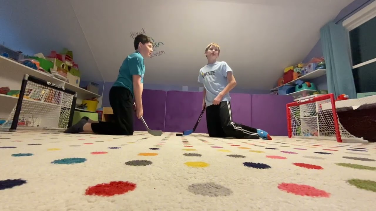 Grant Vs Cooper preseason knee hockey game #2 