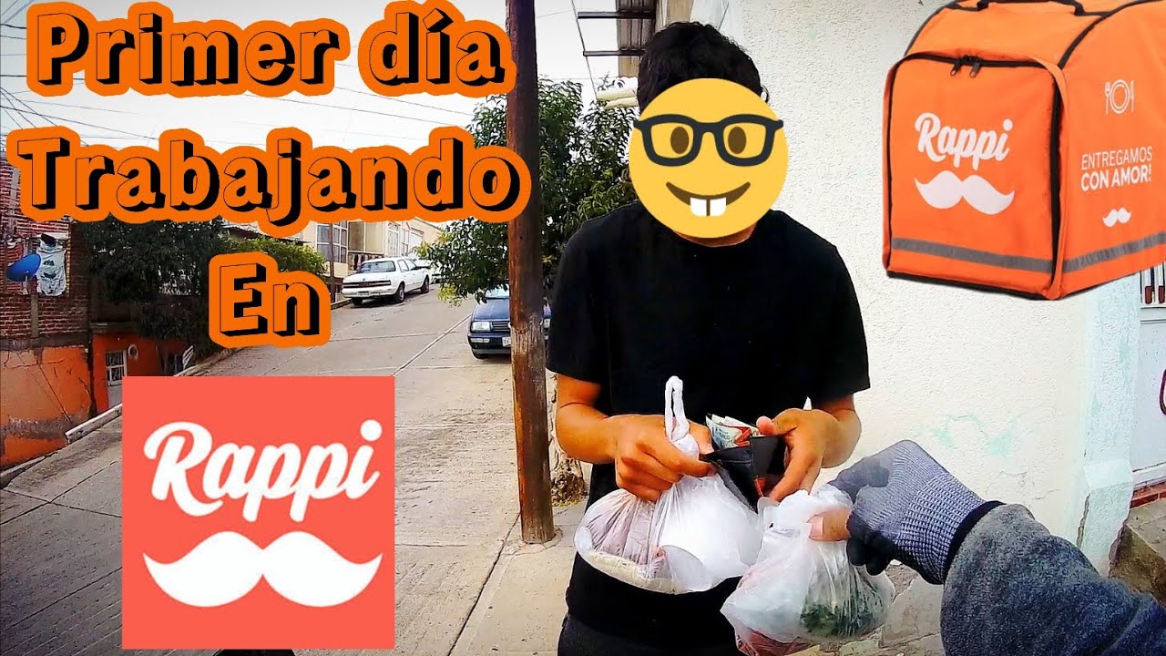 Mi Primer día TRABAJANDO en RAPPI / No es lo que yo esperaba 😕🤦