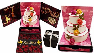 DIY Valentine's Day Special Gift Box | Explosion Box Tutorial (Requested Video)