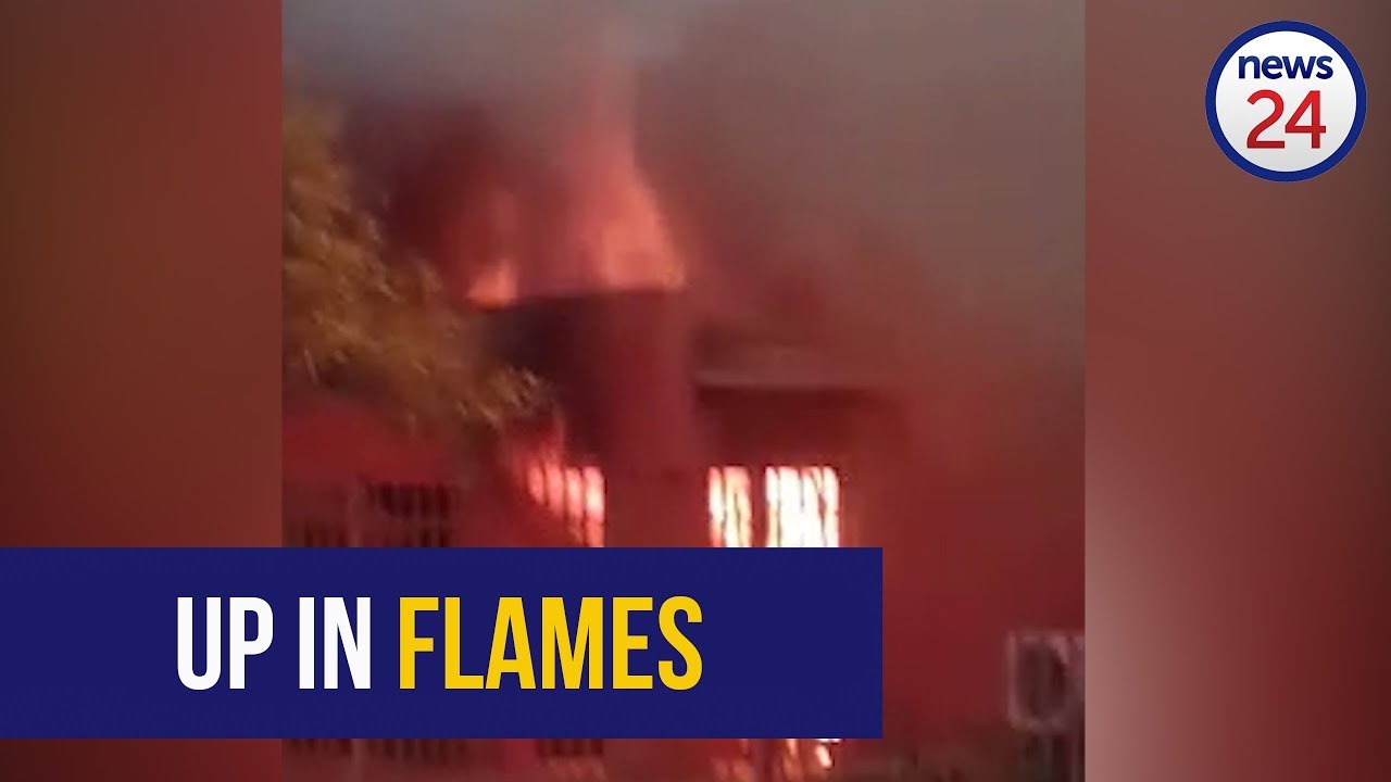 WATCH: School set alight in North West protest