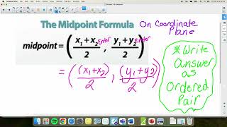 Famous Sect 1 3 Video Locating Points and Midpoints Net Worth