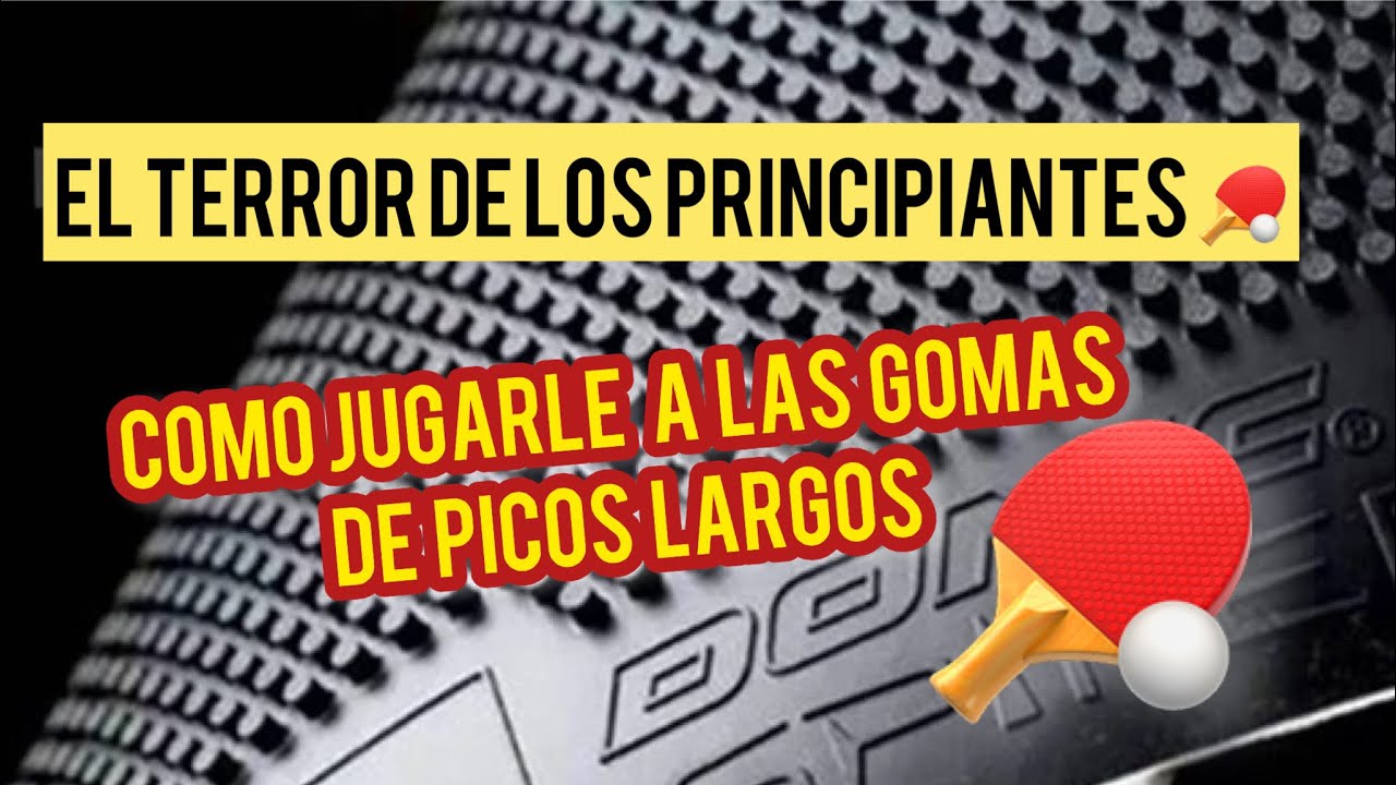 Como jugar contra goma de picos largos | #tenisdemesa #longpips
