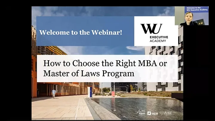 How to Choose an MBA & Master of Laws