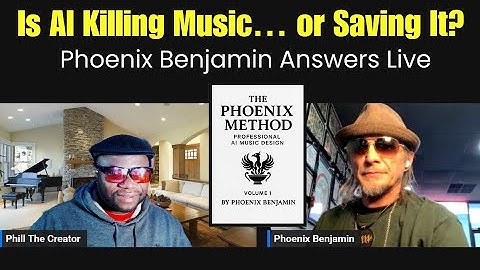 Is AI KILLING Music? - Interview with Phoenix Benjamin @phoenixbenjamin