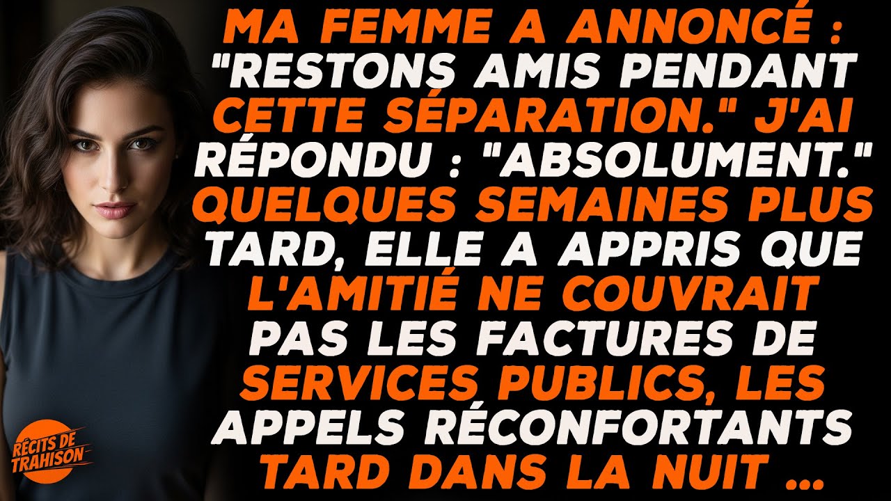 Ma Femme Voulait Rester Amie Après Notre Séparation, Mais Elle N’avait Pas Prévu Que Je Sorte Ave...