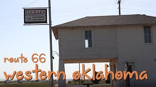 Route 66 through Oklahoma - Texola, Elk City, Museum, Lucille Hamons (Mother of the Mother Road)