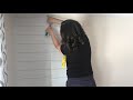 Tips, Tricks, and Sources for Temporary Wallpaper - Faux Shiplap Wall Tutorial