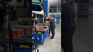 … any guesses what this dream team was up to? #mastersofmotion #technicianatwork