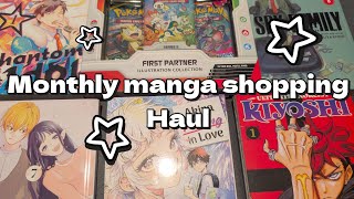  monthly Forbidden Planet manga shopping haul - july 2026