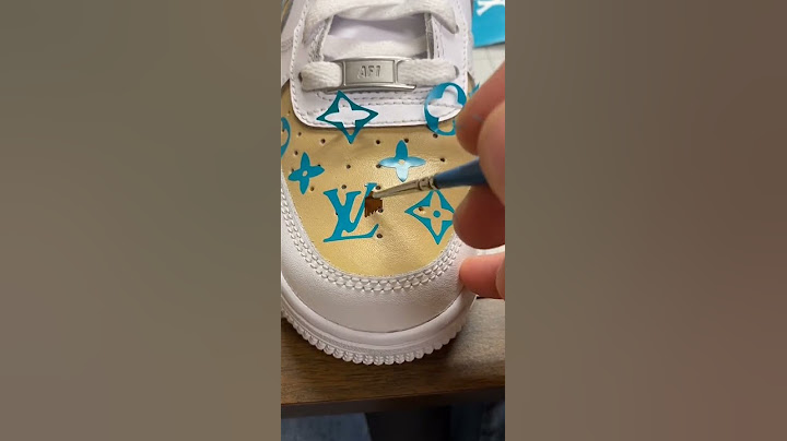 Louis Vuitton Custom Air Force 1's #Shorts
