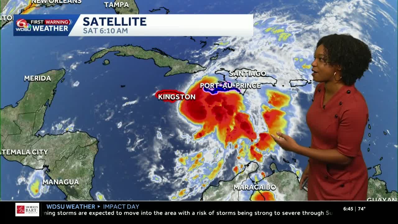 Saturday Morning Tropical Update: Tropical Storm Melissa expected to reach hurricane status today