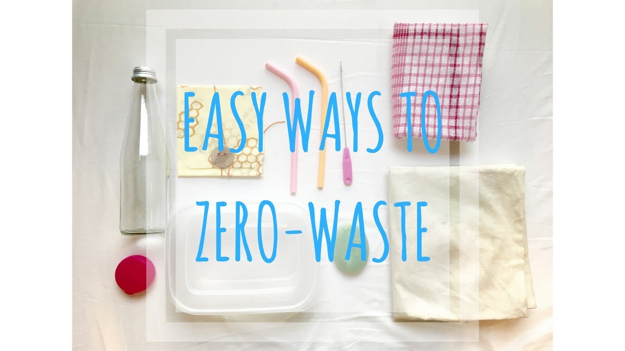 Easy Ways to ZeroWaste YouTube