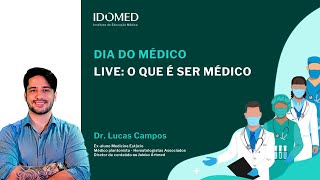 Live: O que é ser médico - Palestra Dia do Médico | IDOMED screenshot 4