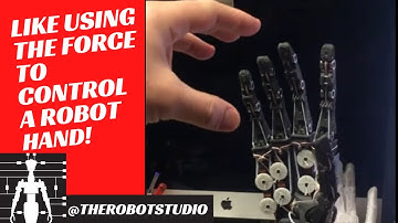 Open robot DexHand control feels like using the force!
