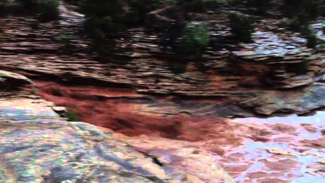 Flash Flood Vid 2 - Natural Bridges National Monument