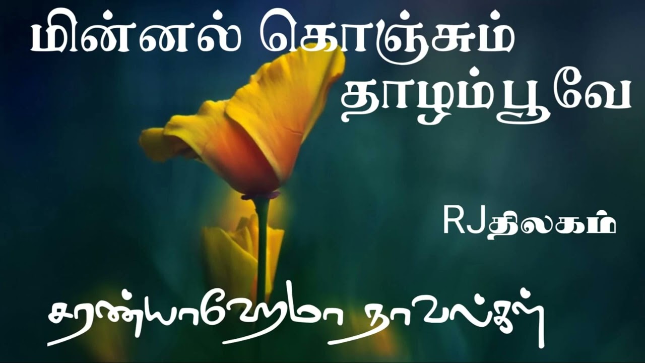 மின்னல் கொஞ்சம் தாழம்பூவே - முழுநாவல் | ஒலிச்சித்திரம்