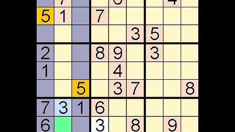 How to Solve Washington Times Sudoku Difficult March 20, 2023