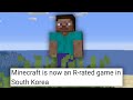 Why Minecraft is now R-Rated in Some Countries