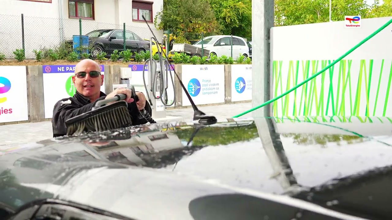 Najnoviji koncept TotalEnergies samouslužne perionice u Jagodini