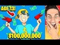 HOW A KID MADE $100,000,000 AT AGE 13! (TRUE STORY ANIMATION)