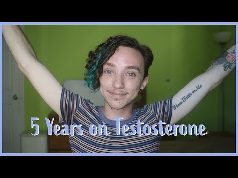5 YEARS ON TESTOSTERONE Transition Timeline + Q&A | ChandlerNWilson