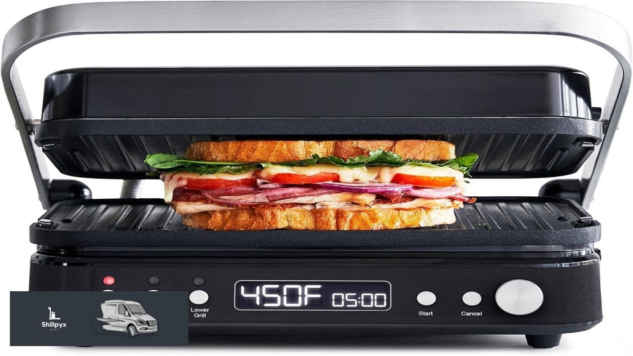 GreenPan 6 in 1 Multifunction Removable Plate Indoor Grill & Electric Griddle Diamond