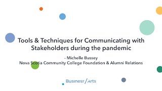 Tools & Techniques for Communicating with Stakeholders - Michelle Bussey Noticias