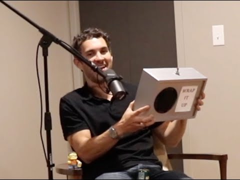 Mark Normand reacts to a Wrap It Up Box